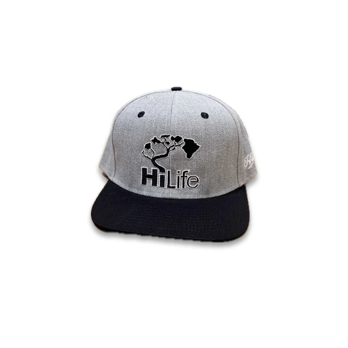 BASIC LOGO Snapback hats Heather/Black