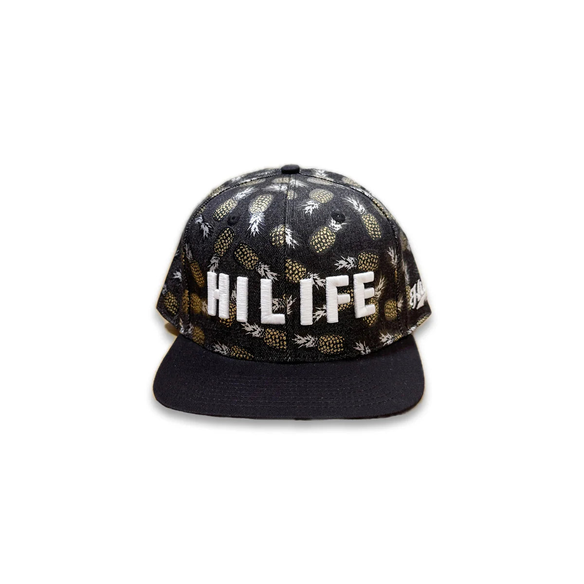 HILIFE 3D logo Snapback hats Metallic Pineapple