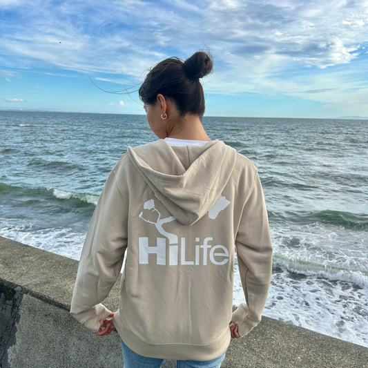 Unisex Zip Up Hoodie Big Logo