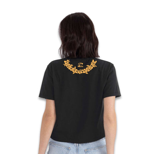 Women's Heavyweight Boxy Tee Lei'd