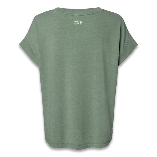 Women's Relaxed Vintage Wash Tee Aloha Circle 50/50