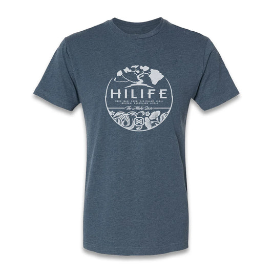 Aloha Circle 50/50 printed Soft Tee(Unisex T-shirts)