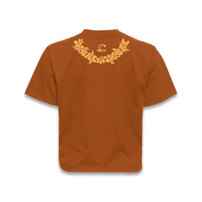 Women's Heavyweight Boxy Tee Lei'd