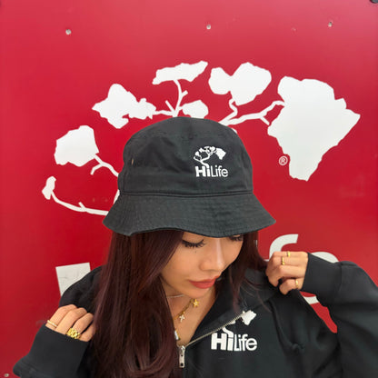 Cotton bucket hats - Basic Logo Embroidery