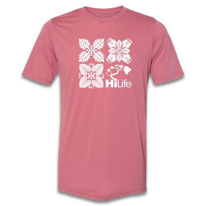 Quilt Unisex Poly/Cotton Soft Tee