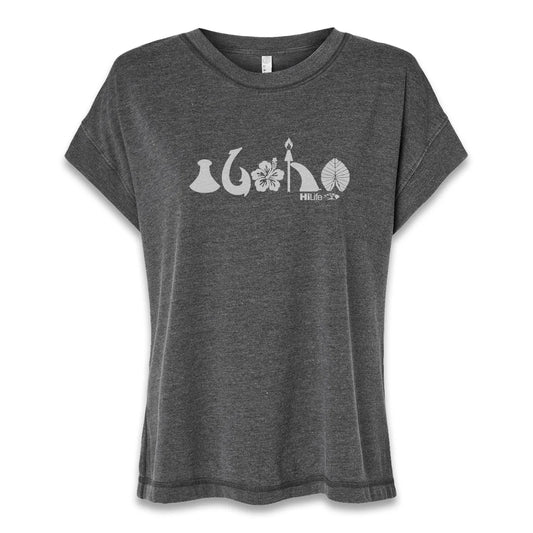 Women's Relaxed Vintage Wash Tee aloha 50/50