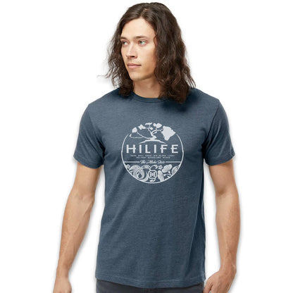 Aloha Circle 50/50 printed Soft Tee(Unisex T-shirts)