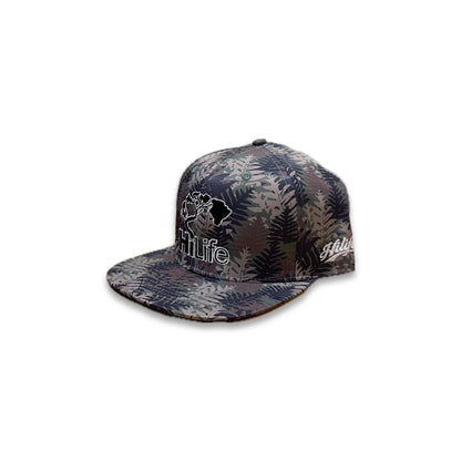 BASIC LOGO Snapback hats All Lauae Camo