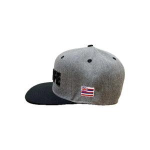 HILIFE 3D Snapback hats Dark Heather / Black