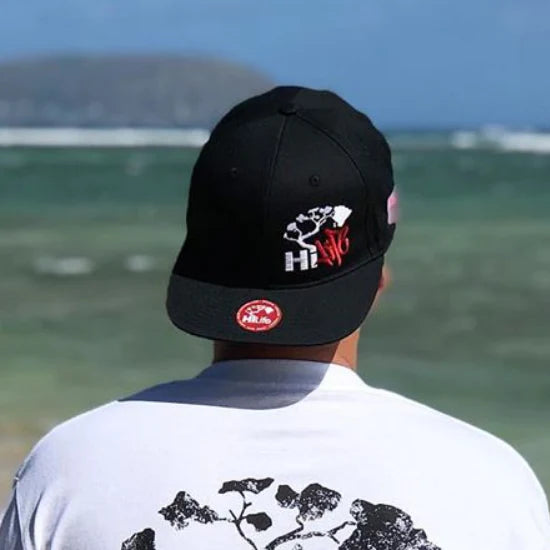 Hapa Snapback hats Black