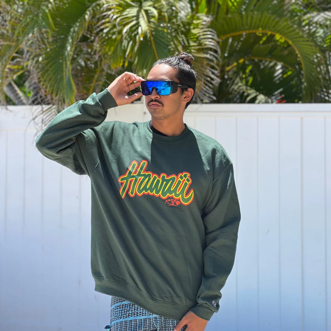 Hawaii 23 Champion crewneck sweat shirts