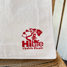 画像をギャラリービューアに読み込む, HiLife × Ukulele picnic 2024 Official &quot;CANVAS TOTE BAG&quot;