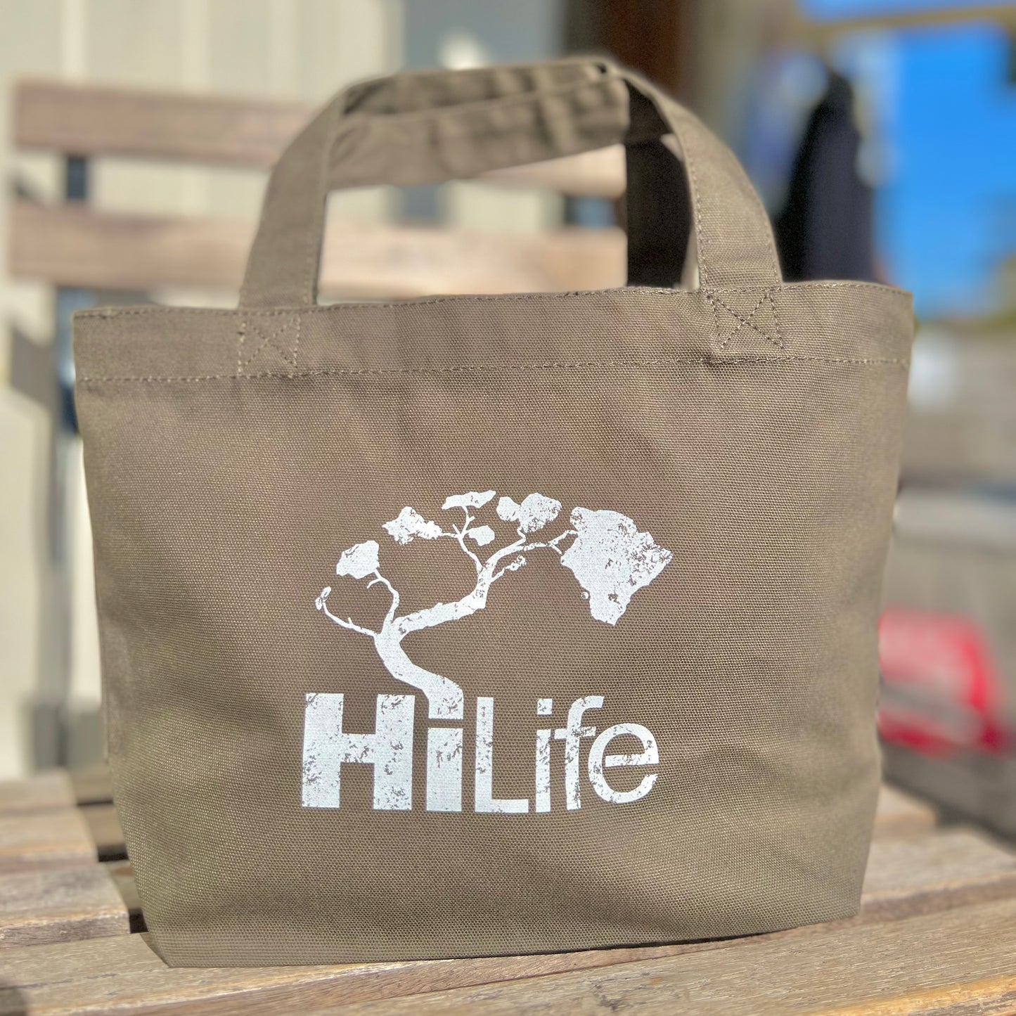 Beaten Basic Cotton Canvas Lunch Tote Bag