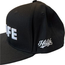 画像をギャラリービューアに読み込む, HILIFE 3D logo Snapback hats Solid Black (hilife)