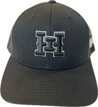 画像をギャラリービューアに読み込む, HI 3D logo Snapback hats Black Mesh Curved Bill (hilife)