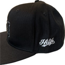 画像をギャラリービューアに読み込む, HI 3D logo Snapback hats Black (hilife)
