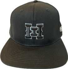 画像をギャラリービューアに読み込む, HI 3D logo Snapback hats Black (hilife)