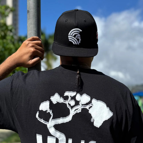 3D Warrior  Snapback Black
