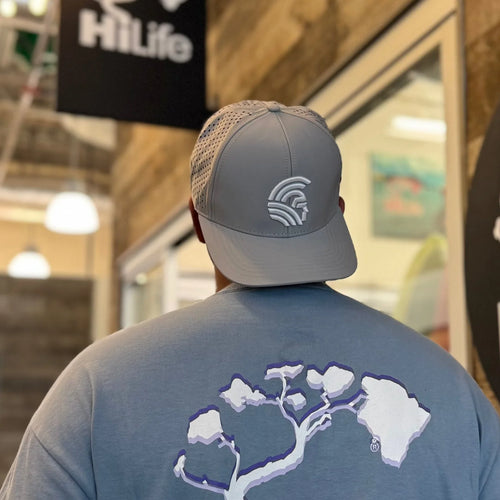 3D Warrior Snapback hats the Light Gray Waterman