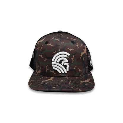 3D Warrior  Snapback hats Woodland Iwa Camo Mesh(hilife)