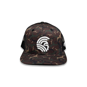 3D Warrior  Snapback hats Woodland Iwa Camo Mesh
