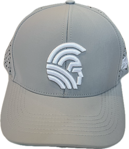 3D Warrior Snapback hats the Light Gray Waterman