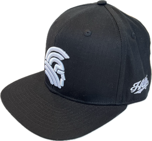 3D Warrior  Snapback Black