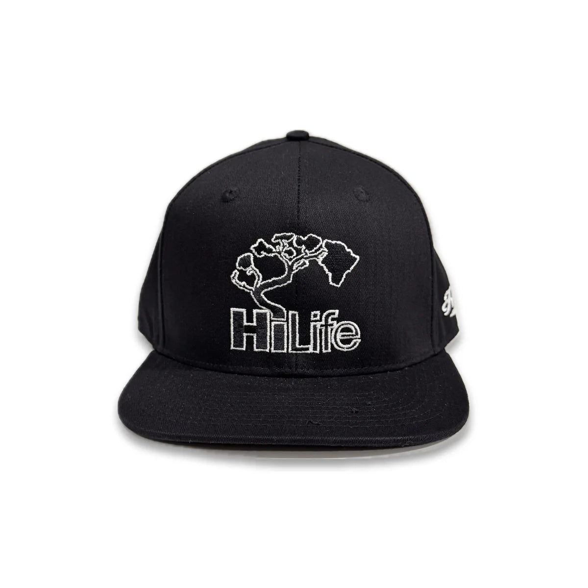 BASIC LOGO Snapback hats Black/White (hilife)
