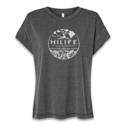 Women's Relaxed Vintage Wash Tee Aloha Circle 50/50