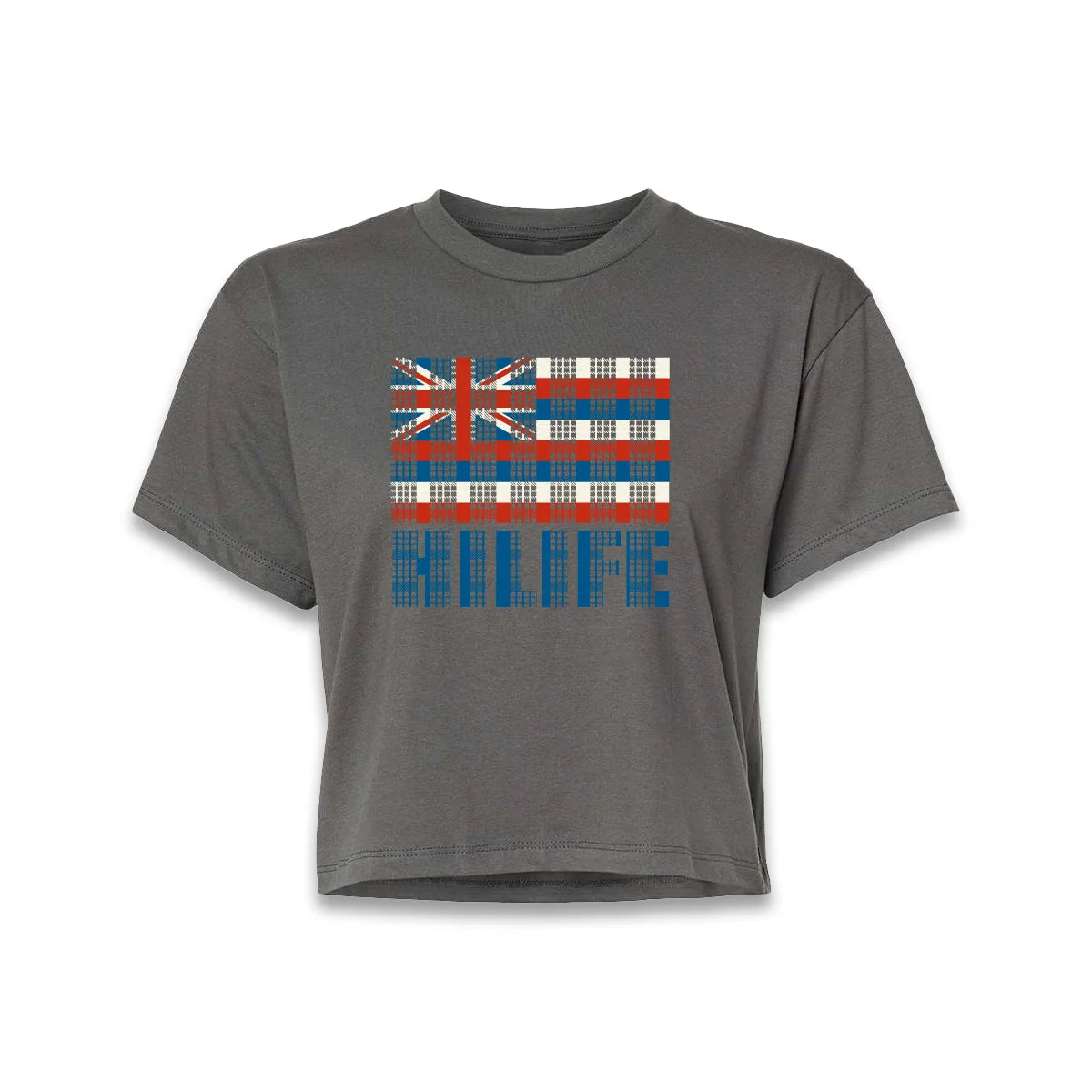 Women's crop top Tee palaka flag