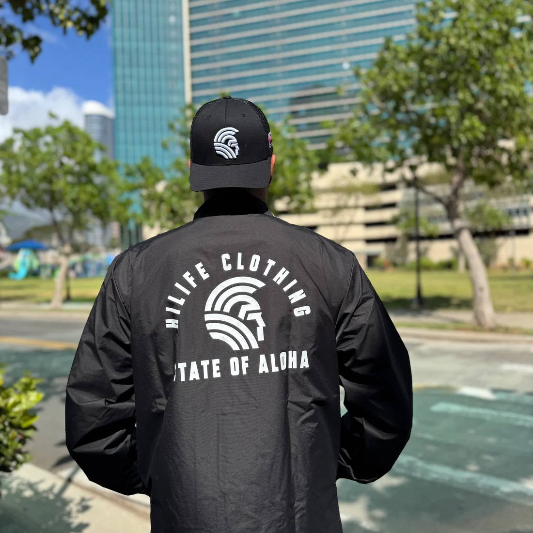 Warrior Water Resistant Windbreaker Coach Jacket