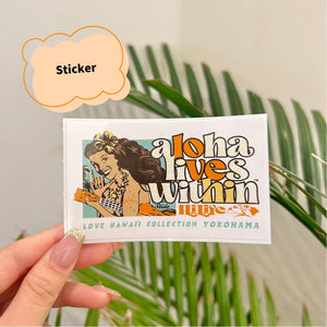 LOVE HAWAII Collection × HiLife  "Sticker"