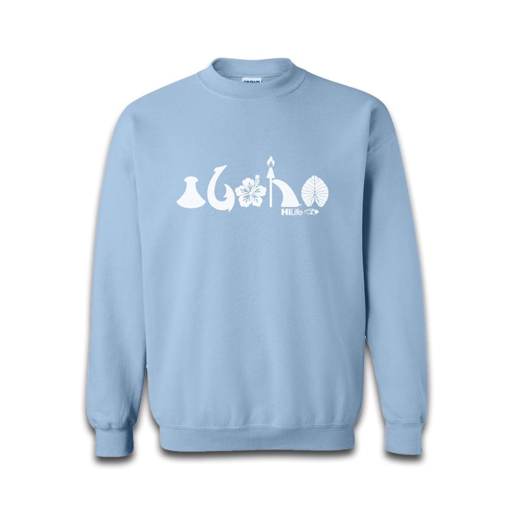 Aloha Crewneck Sweat Shirts