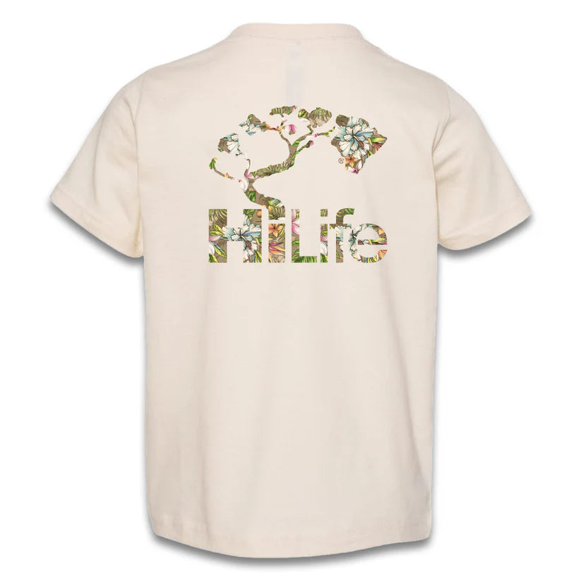 (Kid's) Basic Floral Toddler Tee