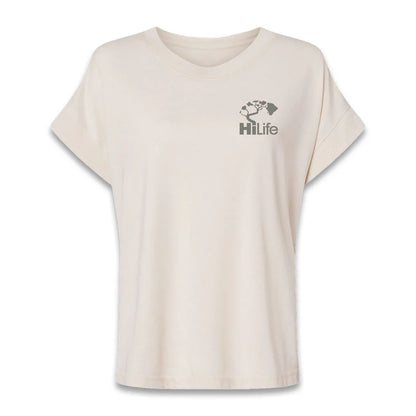 Women's Relaxed Vintage Wash Tee Basic Pikake