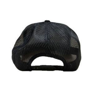 BASIC LOGO Snapback hats Black Denim Mesh
