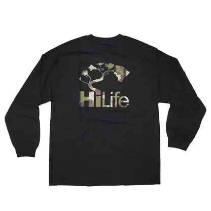 Army Camo Long Sleeve Tee