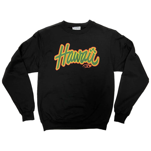 Hawaii 23 Champion crewneck sweat shirts