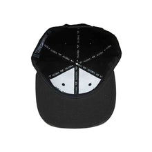 画像をギャラリービューアに読み込む, HILIFE logo Snapback hats Black/Black