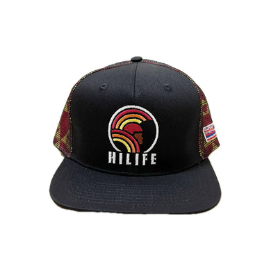 Ikaika Snapback hats  Mauna Meshover