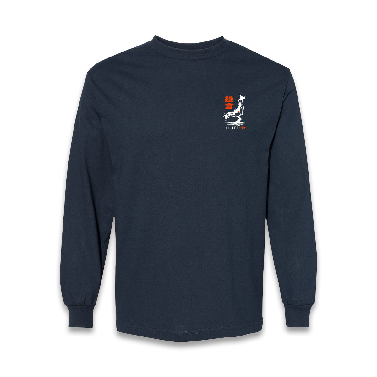 心 鎌倉 Kamakura'24- the store in Japan -Long Sleeve Tee – HiLifeStore Japan