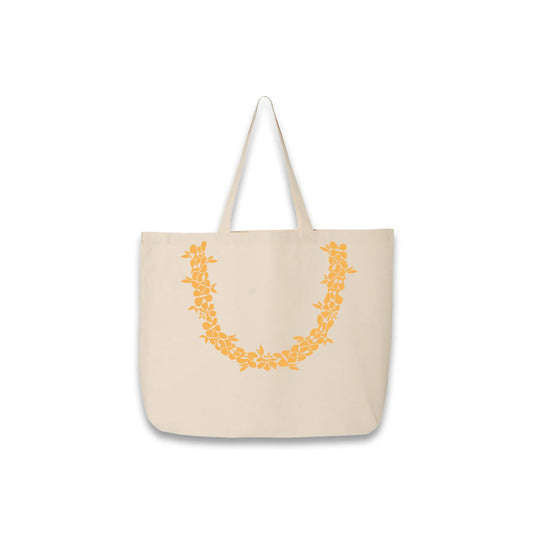 Lei'd 25L Cotton Canvas Tote Bag