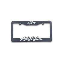 画像をギャラリービューアに読み込む, License Plate Frame (Script Logo)