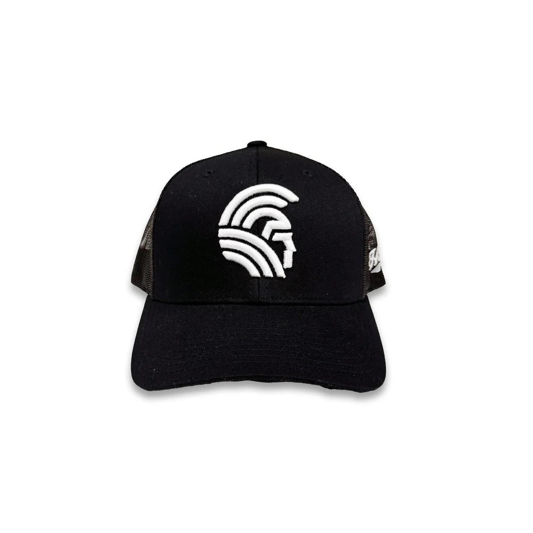 3D Warrior Snapback Black Mesh Curved Bill (hilife)