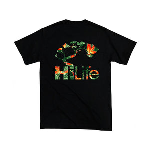 HiLife ハワイアン Tシャツ キッズ ベーシックパラダイス黒