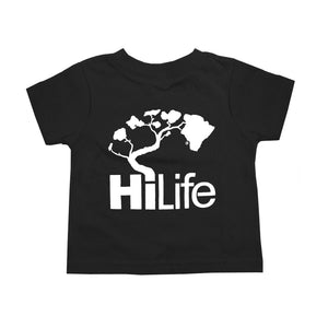 HiLife ハワイアン Tシャツ キッズ ハワイ 黒 白