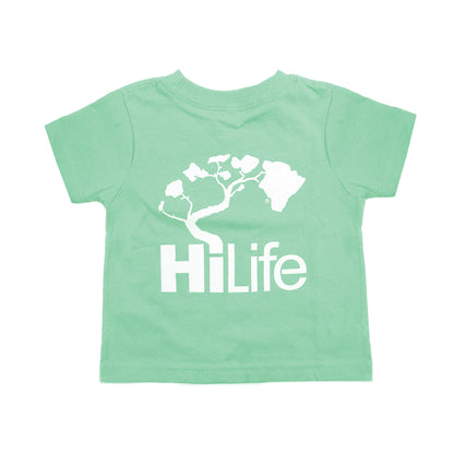 HiLife ハワイアン Tシャツ キッズ ハワイ グリーン