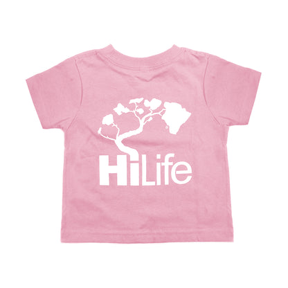 HiLife ハワイアン Tシャツ キッズ ハワイ ピンク