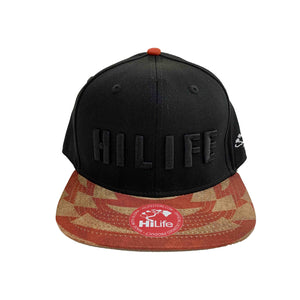 HILIFE logo Snapback hats Black/King Cloak