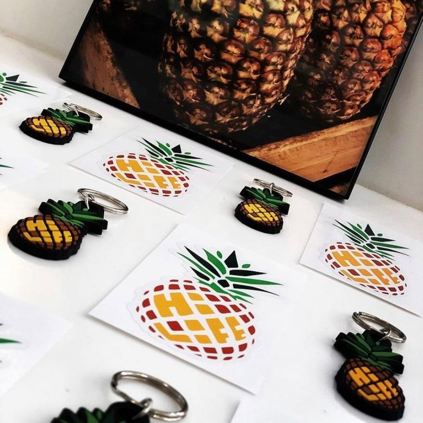HiLife ハイライフ キーチェーン パイナップル